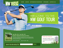 Tablet Screenshot of nwgolftour.com